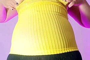 what happens when a cheating latina wife in tight leggings films herself flashing big ass and cameltoe for her stepson in usa