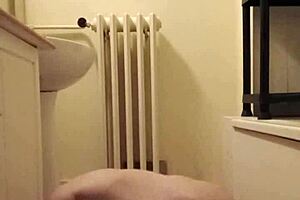 oh my god, 2024 slave f self-session with piss and total humiliation!