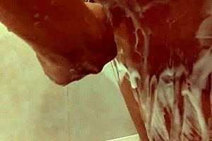 What secrets hide when naked stepsister appears in shower with big tits milf allure?