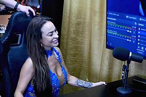 Belinha Baracho sees Ruans huge cock and drools with lust