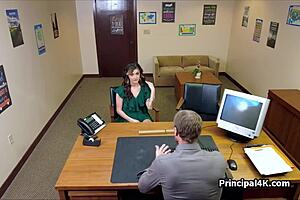 Does This Soccer Mom Crave Office Blowjob And Hardcore Lingerie Action On Hidden Cam At Work?