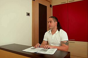 Hot teacher rewards student with pussy riding and doggystyle fucking