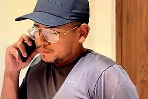 Oh man, I caught my stepmom cheating and jumped in for this wild cum-filled threesome with her and that big black cock guy