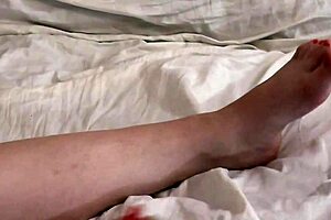 Bisexual lesbian mature beautiful blonde milf covers toes of young 18+ sexy brunette with red varnish on feet legs toes. Girl milf big ass girl doggystyle milf shaved pussy hairy girl old and young 18+ fetish.