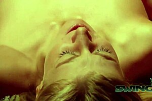 Gorgeous Brunette Girls Group Doggystyle Bent Over Lick Shaved