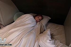 Stepmom and Stepson Engage in Desperate Homemade Fuck with Big Tits Riding and Doggystyle