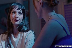 Intense Scissoring Action! Siri Dahl And Lexi Luna In Breadcrumbs Episode 3