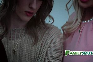 step mom jumps in for a wild ride with us 😈