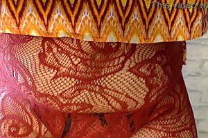 Cheating Wife With Big Boobs And Hairy Pussy Starts Teasing In Homemade Lingerie Close Up