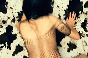 fucking my friend's sister in stockings leaves her wet pussy dripping