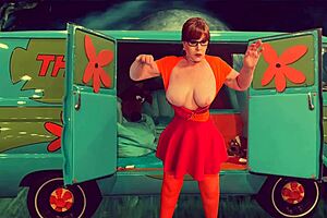 Granny Velma Dinkley haunted mystery fuck creampie