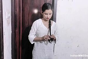 Muslim stepmom contrasts innocence with rough creampie pounding from visiting stepson in intriguing taboo fuck.