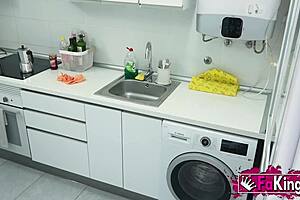 Hot redhead cougar Albaan surprises by banging her stepson's best friend in deepthroat and cowgirl, craving every intense moment