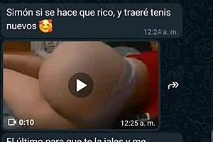 Finally my friend lets me record her in casual mature web chat.