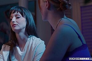 Intense Scissoring Action! Siri Dahl And Lexi Luna In Breadcrumbs Episode 3