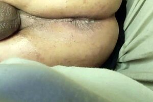 Brunette GIRLFRIEND PEGS her boyfriend's ass with a strapon in homemade amateur action.