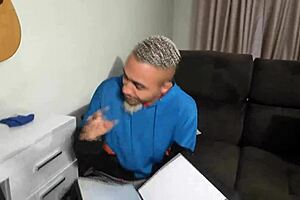 asian milf takes big black cock in anal double penetration with ass to mouth gape but then switches to squirting lesbian pussy licking