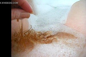 Hey, Annie Body's chilling in the bath with that monster comfy bubbles setup.