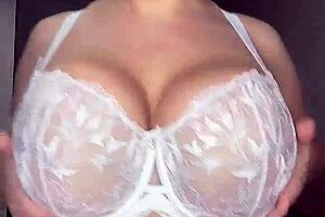 What underwear do you want to fuck me in, black or white with my big natural tits?