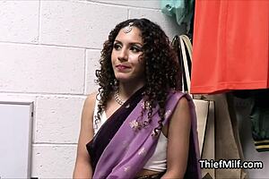 Desi Cougar Caught Stealing Faces Intense Desk Pounding In Office Encounter