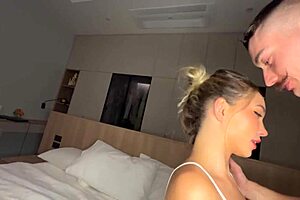 hot blonde gets fucked hard