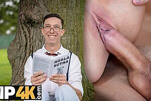 Who Wins the Seduction in Mature4K Waiting Game with Czech Cougar?