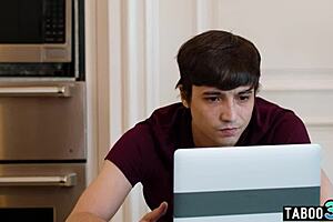 naughty milf stepmother penny barber had a dream about her stepson's big dick, imagining taboo deepthroat and roleplay.