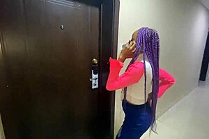 Old Man Orders Petite Prostitute To Hotel Room For Intense Fucking Session