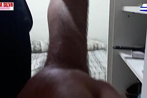 Secretly Recording Intense Sex with My Wife After a Fight Involving Licking and Creampie