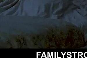 Why punish me with your cock, stepdad? Naomi Blue and Kaya Chimera ask.