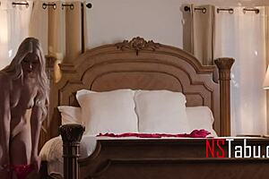 white girl takes on a massive bbc from hollywood cash in california for an experienced cheating encounter