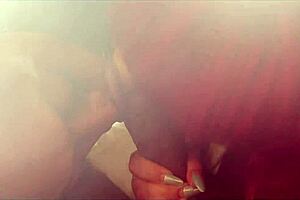 an ebony milf experiences intense squirting during a passionate encounter. she rides a big black cock wildly.