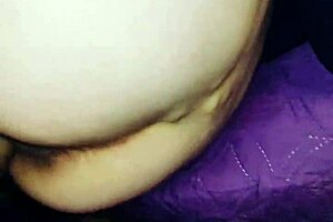 Camera on! Legs spread wide for skinny wife anal in stockings!