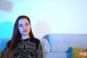 Three Blonde Milf Babes Kira and Oletsha Enjoy French Lingerie FFM with Sexy Small Waist Action