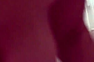 Milf positions herself on the floor starting to masturbate gently