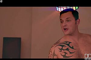 i feel so excited starting this hottie adventure in part three with her long hair and tattoo details