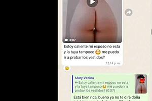 Doña Mary in Rich Shortcito Shows Her Delicious Big Ass