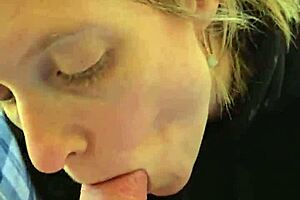 i feel so excited with smoke and blowjob