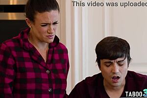 naughty milf stepmother penny barber had a dream about her stepson's big dick, imagining taboo deepthroat and roleplay.