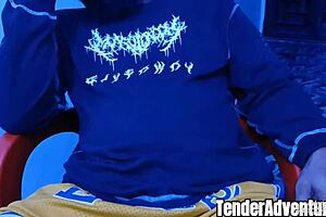 hey, check out this amateur milf giving a sloppy oily handjob to that big black cock