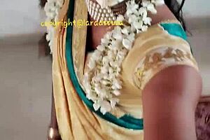 indian beautiful crossdresser model lara dsouza in saree video