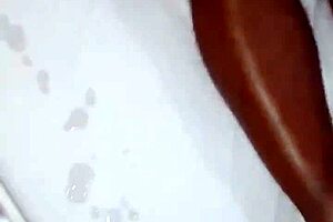 after shopping, my mature wife wanted a casual anal massage session with me at home