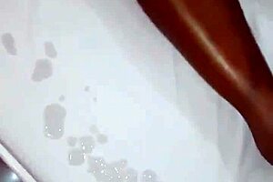 after shopping, my mature wife wanted a casual anal massage session with me at home