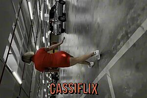 hey check out this hot big ass bunny shoving a whole carrot deep in her pussy full vid on cassiflix