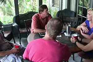 oh my god, all this wet shaved pussy is gonna get fucked hard by that big cock!!