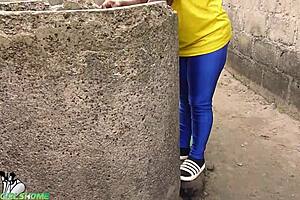 Stranger Assists Woman Fetching Water From Well And Receives Grateful Repayment