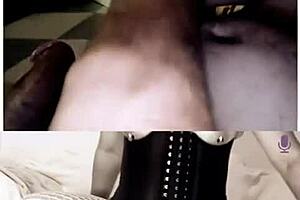 Can you handle this Latina MILF with shaved pussy using toys and heels in webcam session?