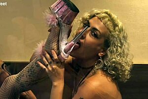 she ties him up for intense foot worship and bondage play