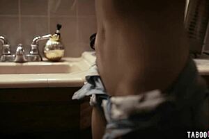 Stepmom MILF Feels Intense Passion in Outdoor Lesbian Sex with Stepdaughter Teen