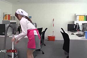 i uh, chihiro akino, asian office lady, givin' that hardcore blowjob at work for creampie satisfaction, ya know
